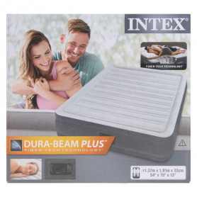 Матрас надувной Comfort-Plush Full, 137х191х33 см, со встроенным насосом 220V