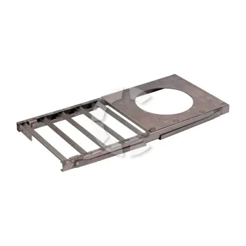 Решетка костровая усиленная 66*30*26 см с подставкой под казан в чехле, Следопыт 