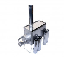 Печь походная Век Эконом-Стандарт туристическая, стационарный экран