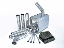 Печь походная Турист 30 литров с 3D экраном