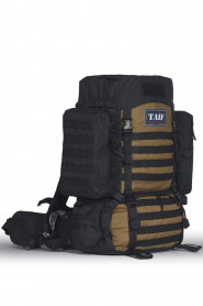 Рюкзак тактический Сармат 2, Оксфорд, черный-бронза, 65 л, ТАЙФ