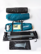 Палатка Меркурий-4 бирюзовый/серый (430*240*190 см)