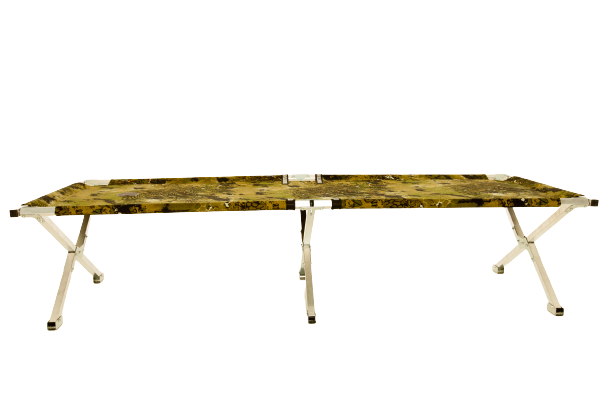 Раскладушка туристическая в чехле Пингвин, 1850х750х400 мм, труба алюминиевая 25х25 мм