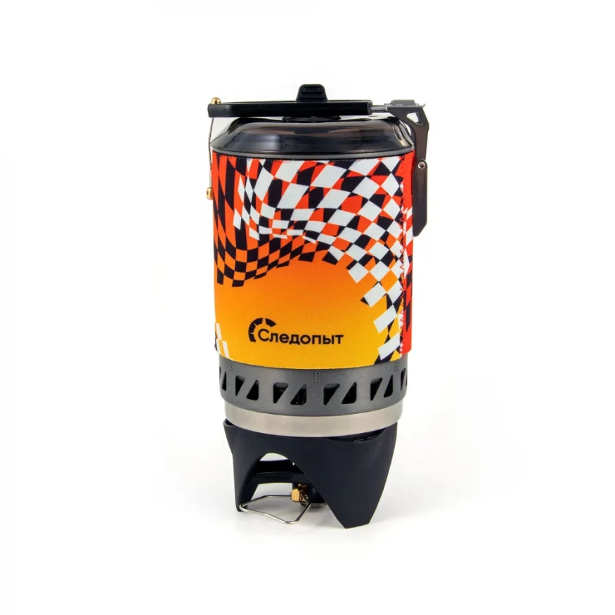 Газовая система FORZA TURBO BOIL для приготовления пищи, СЛЕДОПЫТ, с переходником для посуды