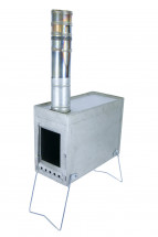 Печь походная Век Стандарт (Титан)