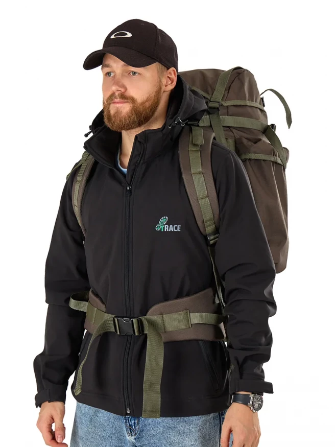 Рюкзак туристический Donkey, Зеленый, 80 л, Btrace